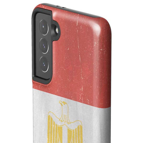 Egyptian Flag Distressed Galaxy S21 5G Pro Case